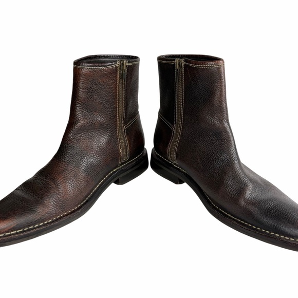 Cole Haan Men’s Brown Leather Chelsea Boots Size 9 - Picture 6 of 9